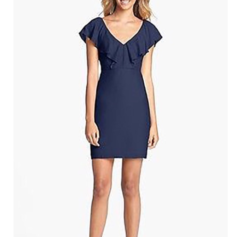 Jenny Yoo Gabby Dress in Navy, Size 0